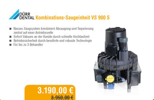 Saugmaschine Typ VS 900 S