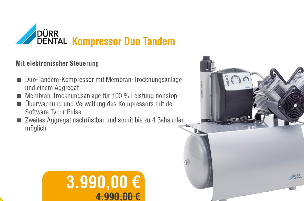 Dürr Dental Kompressor Duo Tandem